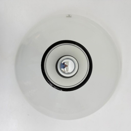 Applique murale Leucos en verre de Murano, design du milieu du XXe siècle, Italie des années 1980