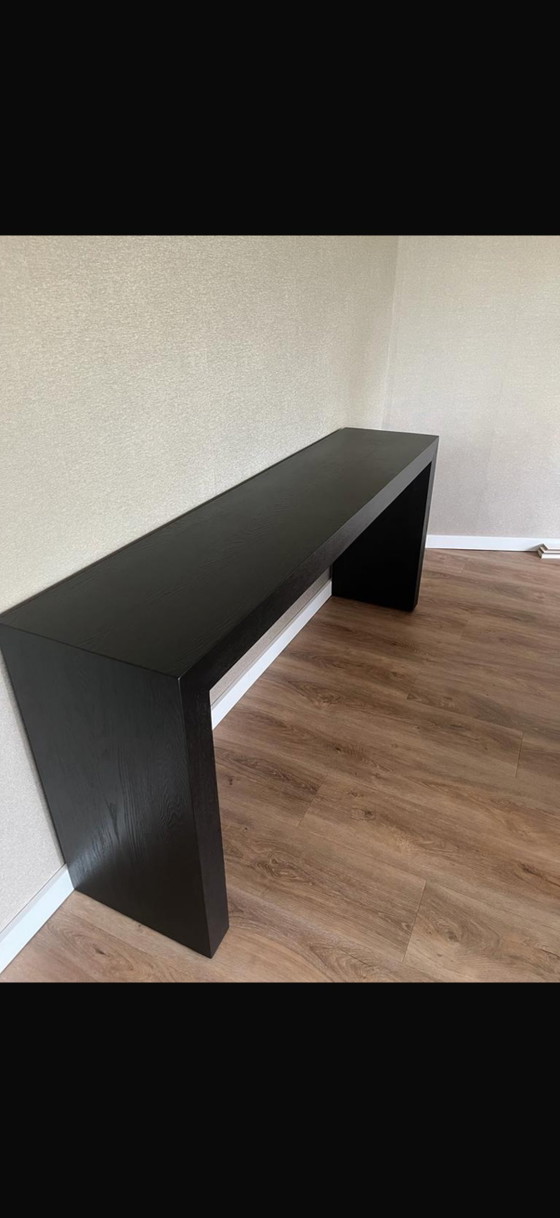Image 1 of Table d'appoint noire