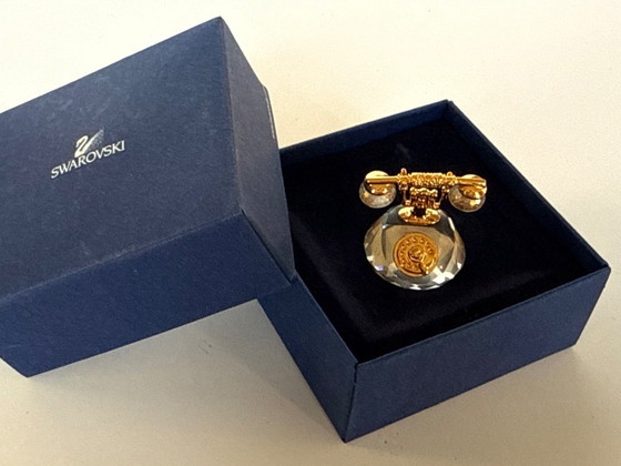 Image 1 of Telefono vintage in miniatura Swarovski