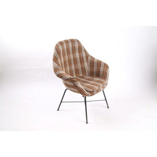 Fauteuil vintage en fibre de verre - années 1960