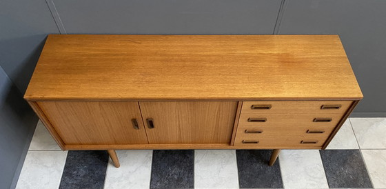 Image 1 of Teak Sideboard By Friedrich Waltke 1960S