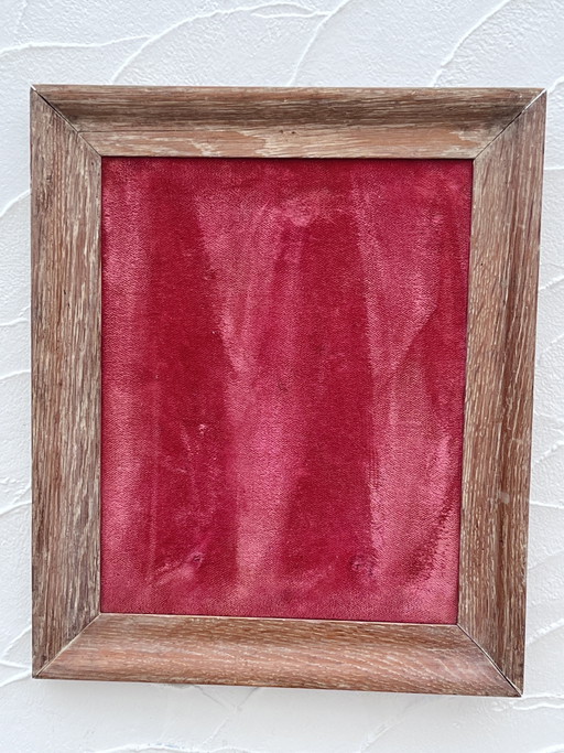 Wood Frame With Velvet