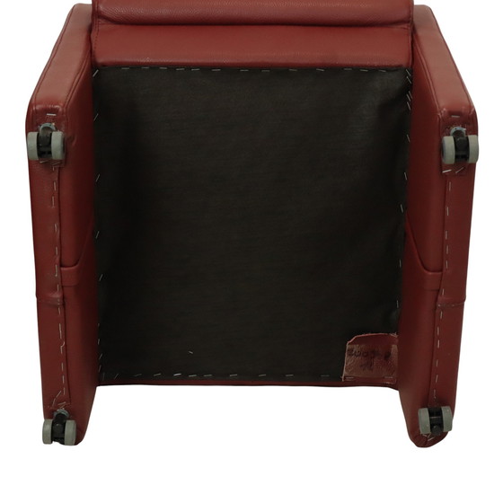 Image 1 of Vintage Couple Red Seats Armchairs