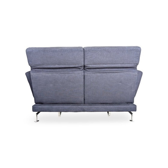 Image 1 of Originele Brühl Moule Sofa, tweezitsbank, zwart design.
