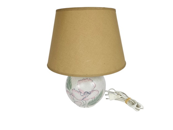 Image 1 of Studio ceramics - Vanessa Tuck - hand-painted - table lamp - 80s
