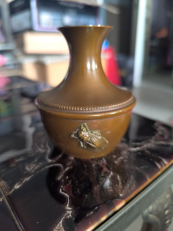Image 1 of Bronze mini vase by