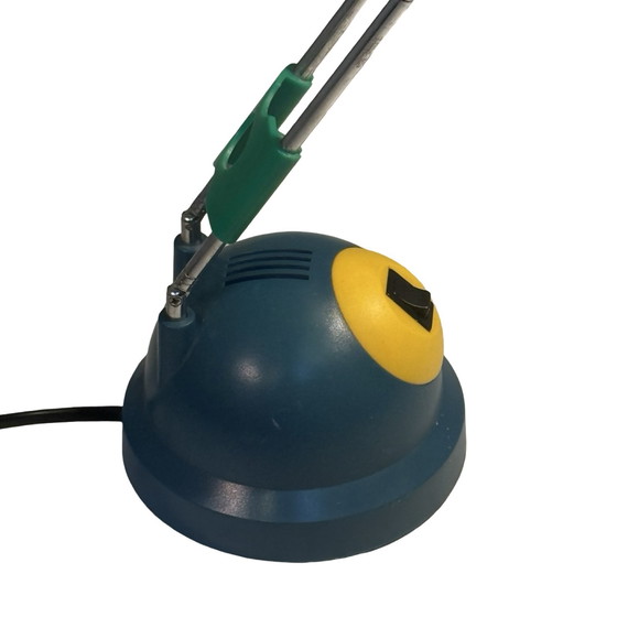 Image 1 of Postmodern - Telescopische bureaulamp - jaren 80 - Memphis-stijl