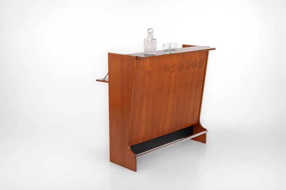 Mueble Bar SK661 y Taburetes de Bar de Johannes Andersen para Skaaning & Son años 60 – Andersen (Johannes) (photo 6 of 23)