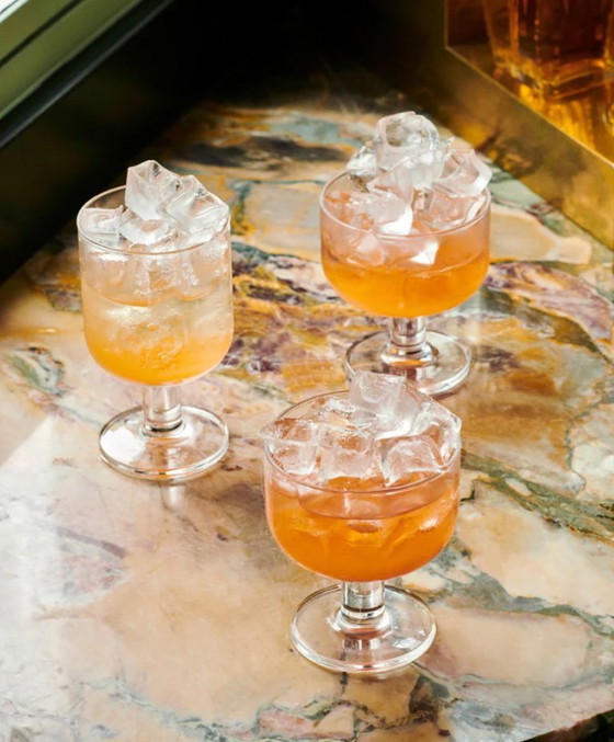 Image 1 of Ensemble de 6 verres à bière transparents