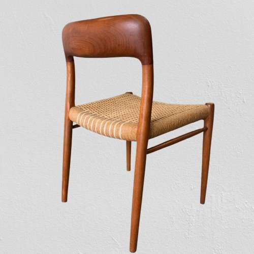 Image 1 of Chaises modèle 75 de Niels Otto Möller pour J.L. Möllers Möbelfabrik