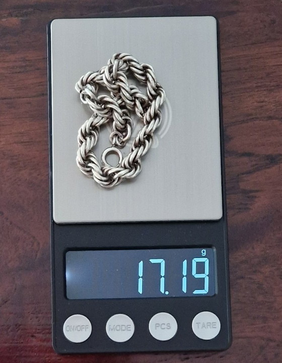 Bracciale Svedese in Argento a Maglie - Anni '70 – Zilver, Oggetti decorativi, Silver (photo 9 of 9)
