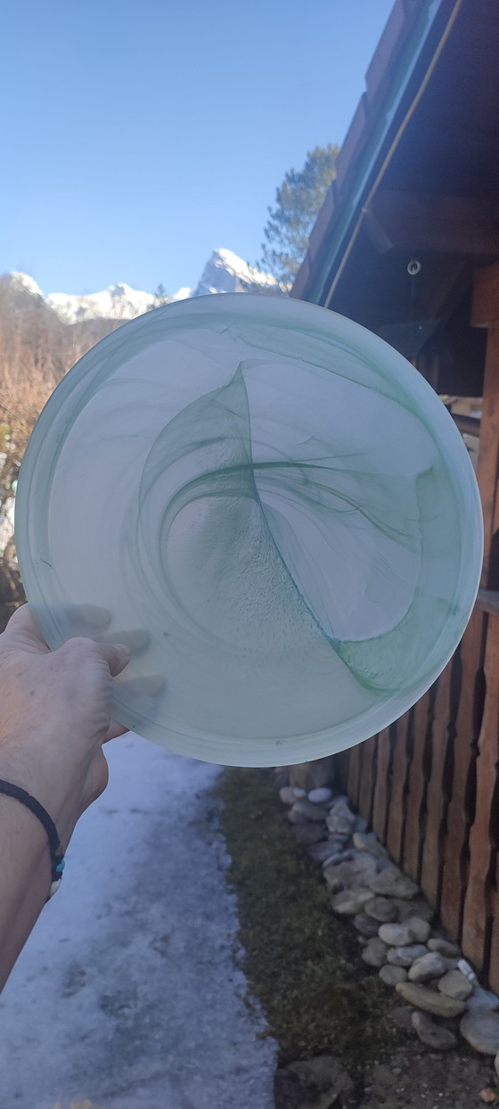 Image 1 of Handgefertigtes, modernes Waschbecken aus mundgeblasenem Glas