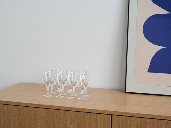 Image 1 of Set of crystal glasses, Danish design, 1970s, manufacturer: Denmark