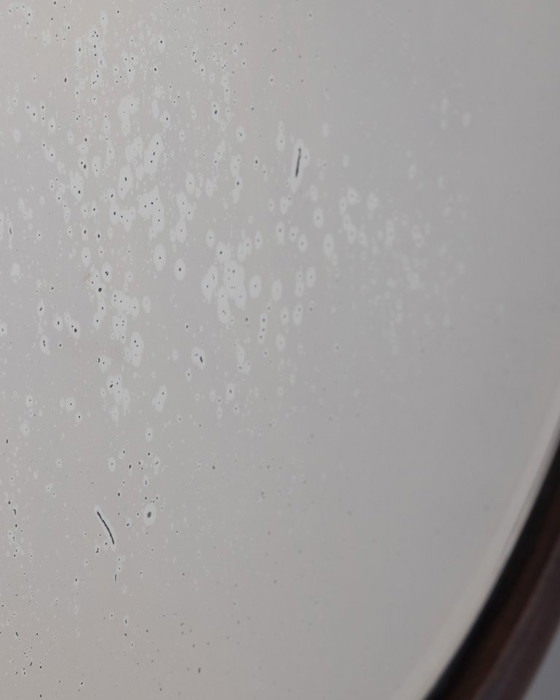 Image 1 of Miroir mural vintage en bois de noyer, design italien des années 1960