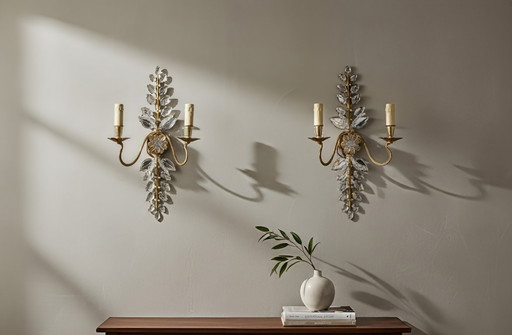 Pair of Sconces By Maison Bagues