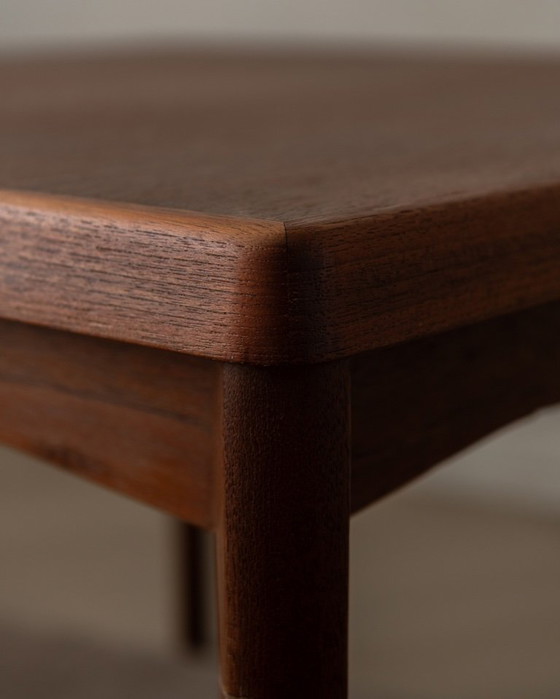 Image 1 of Vintage Danish Teak Coffee Table | Henning Kjærnulf for Vejle Møbelfabrik | Made in Denmark
