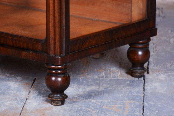 Restored Biedermeier Display Cabinet, Maple, Walnut, Polish, Czech, 1850s – Glass, Wood (photo 13 of 18)