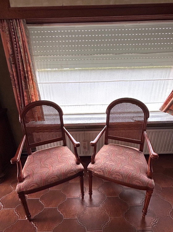 Image 1 of Kersenhouten eetkamer