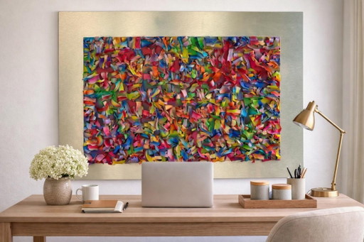 Arte 3D - Astratto: Tempesta di colori