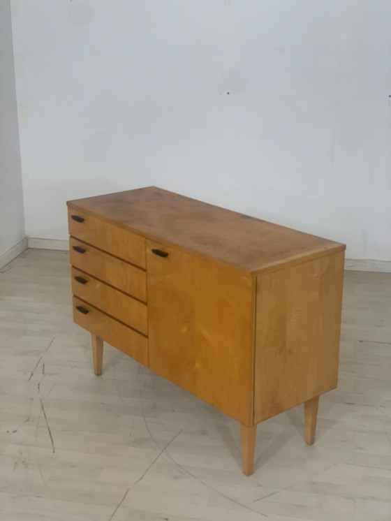 Image 1 of Mid century sideboard cabinet chest of drawers vintage