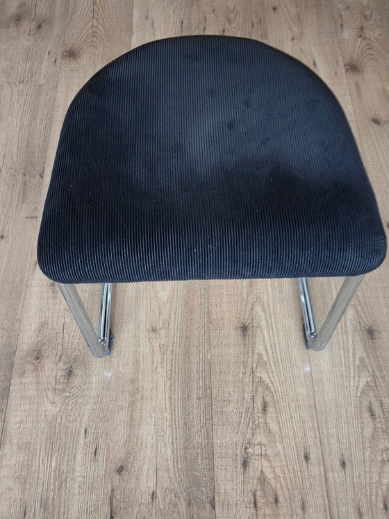 Image 1 of Magnifique fauteuil Gispen 412 avec pouf Gispen 412
