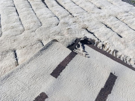 Image 1 of Tapis Beni Ouarain en laine authentique 200cmx150cm