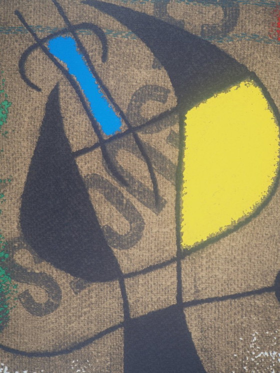 Joan Miró: Mujer en la victoria, litografía firmada – Litografías y grabados, Paper (photo 3 of 5)