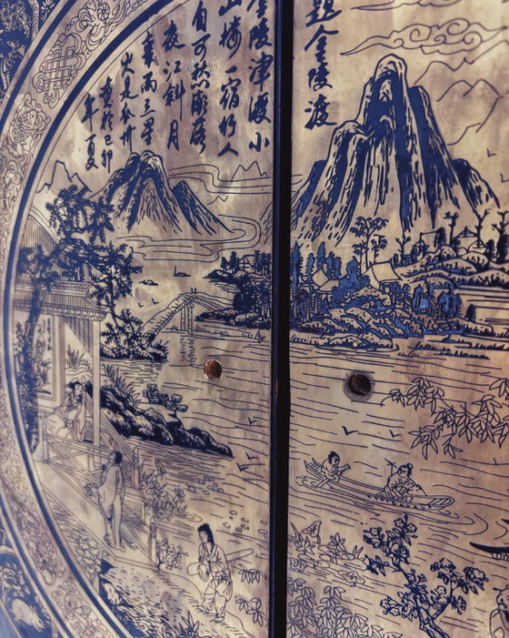 Antique Chinese Cabinet – Storage cabinet, Wood (photo 13 of 16)
