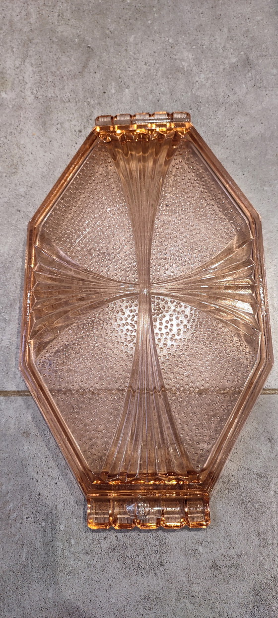 Image 1 of Art-Deco-Schale rosaline