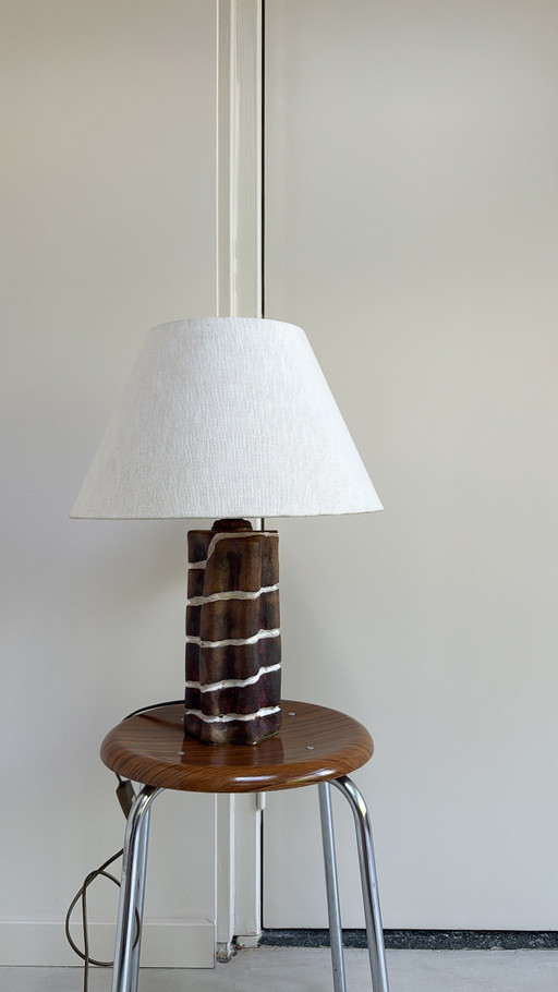 Vintage-Keramiklampe