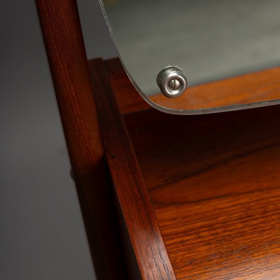 Image 1 of Deens design kaptafel in teak by AG Spejl Kobberbeskyttet, 1960s