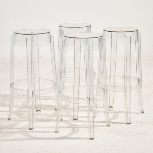 MK11537 Charles Ghost bar stool by Philippe Starck for Kartell