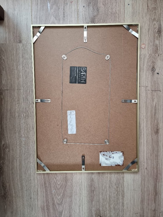 Image 1 of Frances Eckhardt - A2 size frame with artwork hand-painted figurative body modern art