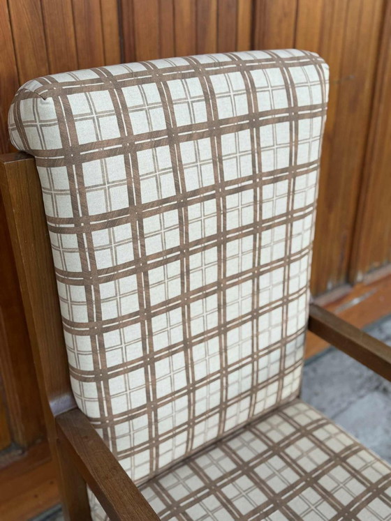 Hungarian Chair by Sándor Bedécs, 1975 – Adjustable recliner chair (photo 4 of 8)