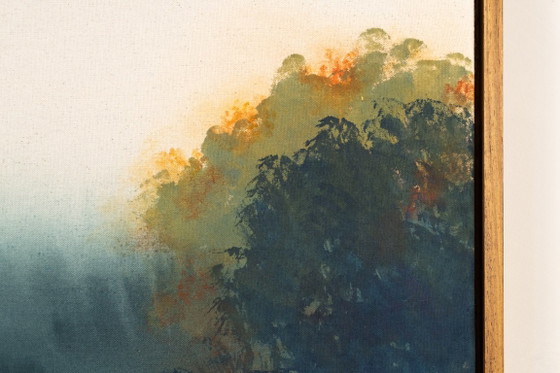 Wildzwemmen bij zonsondergang – Schilderijen & Tekeningen, Canvas (photo 5 of 18)