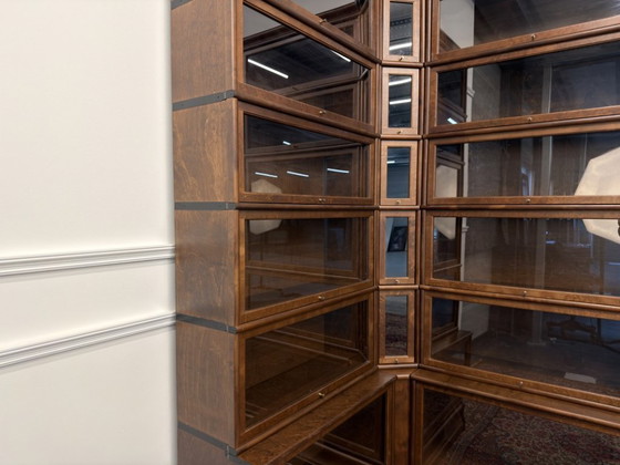 Libreria angolare classica stile inglese Globe Wernicke – Librerie, Vetro, Metallo (photo 6 of 20)