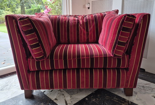 Loveseat Milano, Romo Fabrics Stof – Textile, Velvet