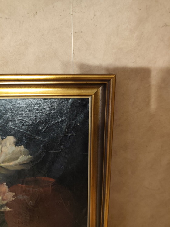 Vintage oil painting, Art, Wood, Canvas, Black (photo 4 of 11)