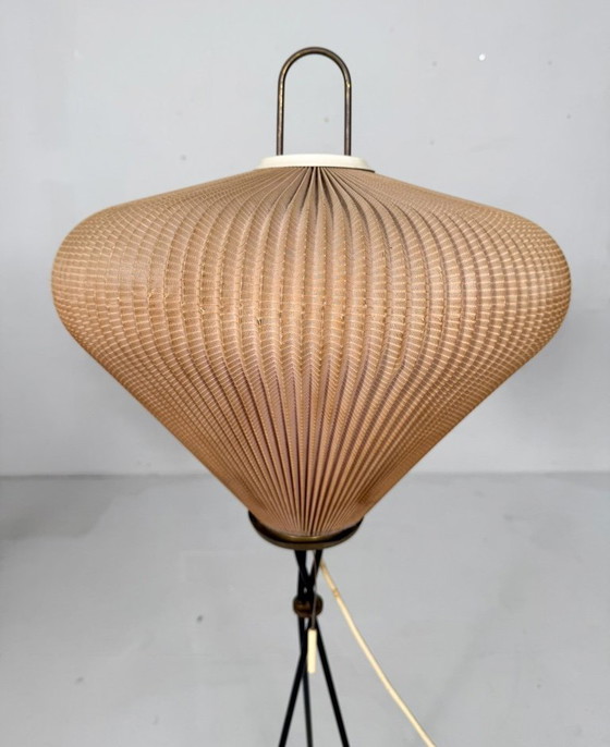 Image 1 of Lampadaire trépied de style Georges Léon Rispal, France, années 1970