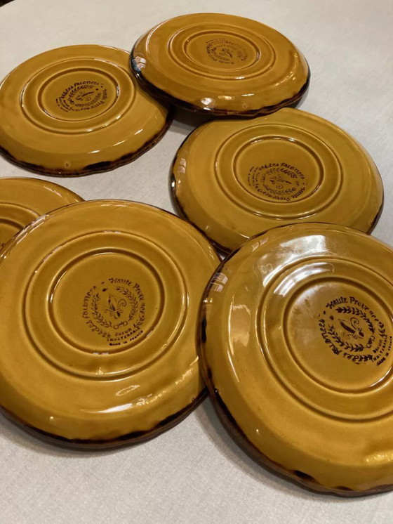 Image 1 of 6 piatti divisi, terracotta dell'Alta Provenza