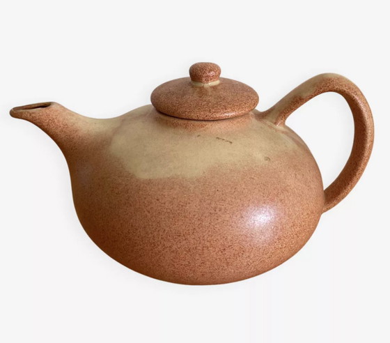 Image 1 of Vintage handgemaakte theepot