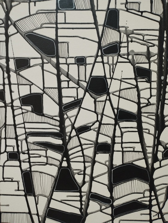 Image 1 of Natia Antadze Composition abstraite XXL