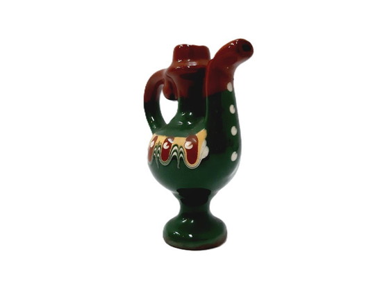 Image 1 of Piccola brocca decorativa in ceramica vintage - Fischietto per acqua
