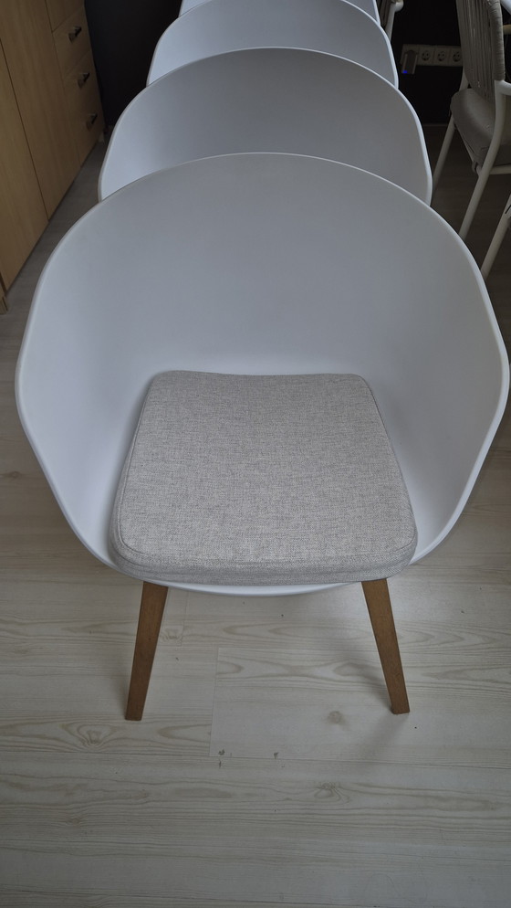 Image 1 of 4 white HAY About a Chair AAC 22 chairs (pick-up only).