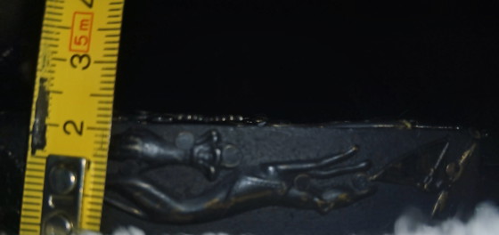 Image 1 of Seltenes Estela Ogazón „Milagros“-Kreuz – Frühwerk (Stempel „MEX“)