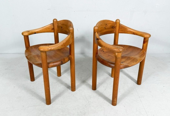 Image 1 of Set van 6 fauteuils van Rainer Daumiller voor Hirtshals Sawmill, Denemarken, jaren 70.