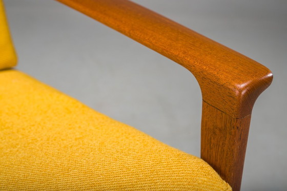 Image 1 of Dänischer Loungesessel aus Teakholz, Mid Century, Ib Kofod-Larsen, 1960er Jahre