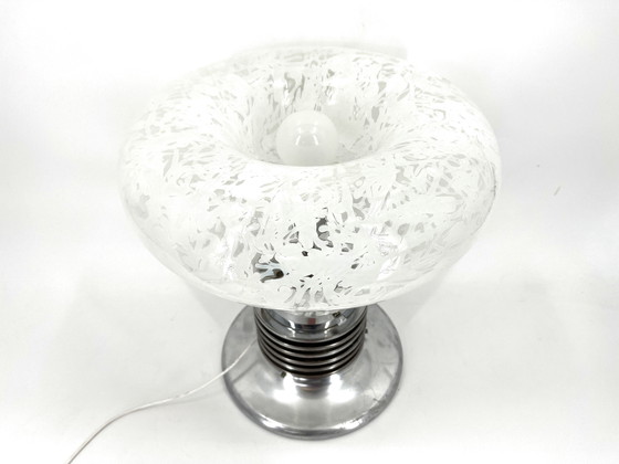 Image 1 of Lampe de table vintage "ampoule" par Mazzega, 1970