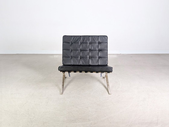 Image 1 of Silla Knoll International Barcelona Mies van der Rohe negro 2