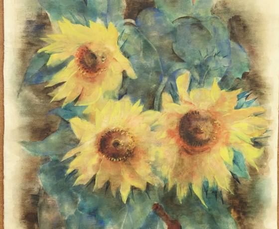 Image 1 of Sunflowers, Will Spanier (1894-1957) Hamburg, Sunflowers